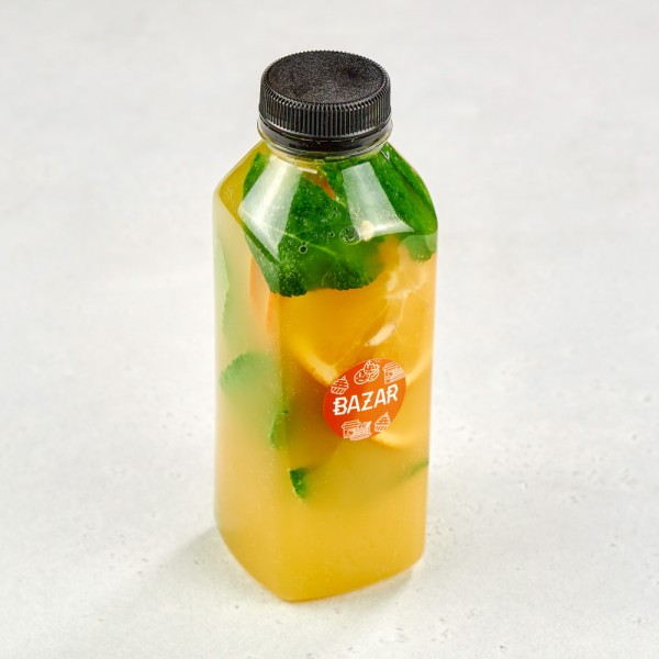 Лимонад Цитрусовый собственного приготовления