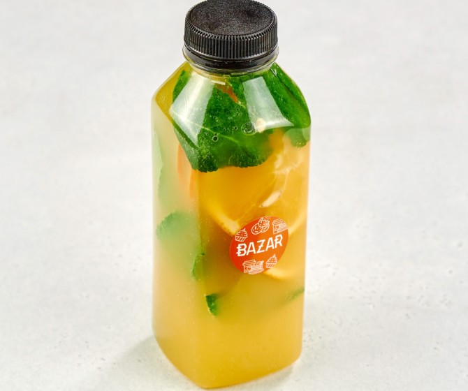 Лимонад Цитрусовый собственного приготовления